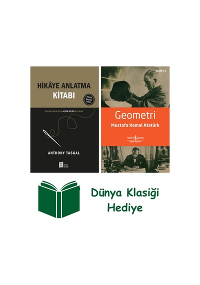 Hikâye Anlatma Kitabı + Geometri + Dünya Klasiği Hediye