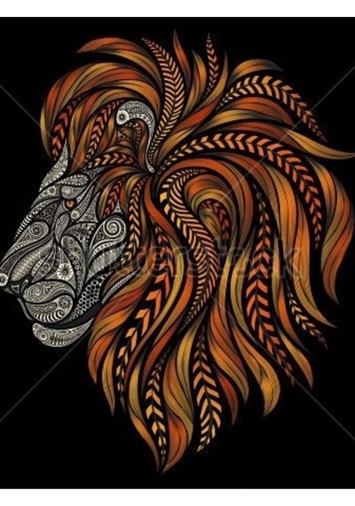 Buffalo Bandana Lıon King Siyah