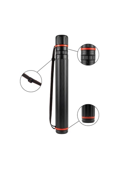 Tebag 8,5 Cm Proje Tüpü Siyah