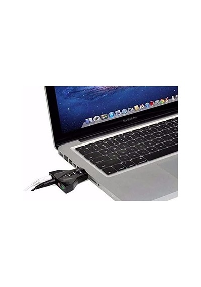 4931 7.1 7 Kanal Mikrofon Destekli Çift Girişli Çevirici Harici Usb Ses Kartı