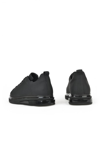 Ziya, Erkek Hakiki Deri Sneaker 1411026z865 Siyah Siyah