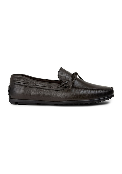 Deery Hakiki Deri Haki Erkek Loafer Ayakkabı - 01647mhakc02 Haki