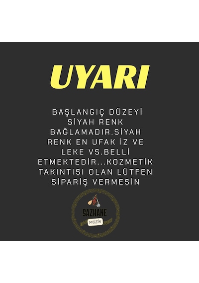 Kısa Sap Jack Girişli Siyah İnci Bağlama Seti