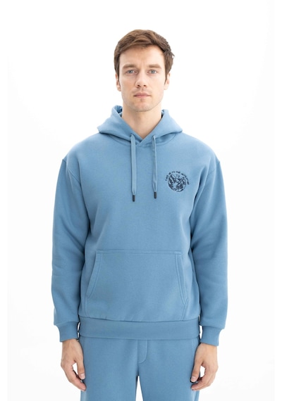 AR-MA Arma Şardonlu 3 İplik Erkek Relax Fit Kanguru Cepli Kapşonlu Sweatshirt 001