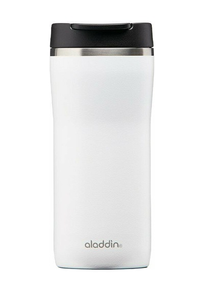 Aladdin Mocca Thermavac Leak Lock Çelik Termos Bardak Matarası Beyaz 0.35 L