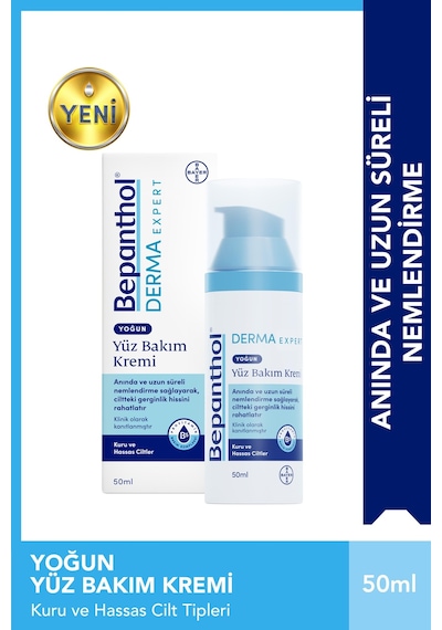 Bepanthol Derma Expert Yoğun Nemlendirici Yüz Bakım Kremi