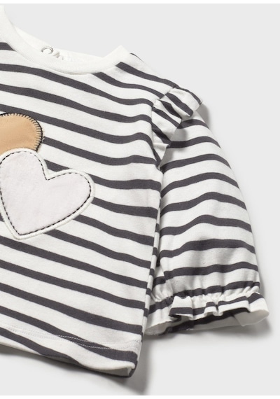 Mayoral Newborn Kız Bebek Sweatshirt Siyah
