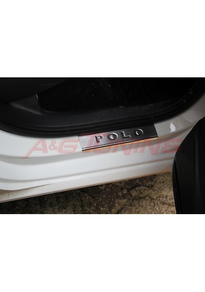 Volkswagen Polo Krom Kapı Eşiği 4Prç 1998-2005 Paslanmaz Çelik N11.441