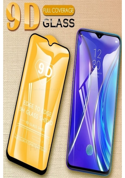 Realme 12 Plus Ekran Koruyucu 9d Kırılmaz Cam Extra Darbe Emici Ultra Koruma Tam Kaplar