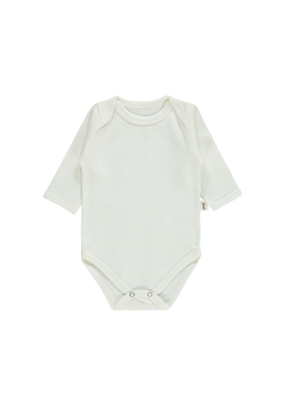 Civil Baby Çocuk Çıtçıtlı Badi 1-3 Yaş Beyaz 14k31202723w3 Beyaz