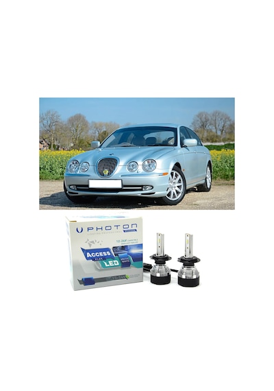 Jaguar S Type Led Xenon Kısa Far Ampulü H7 Access Yeni Seri Beyaz