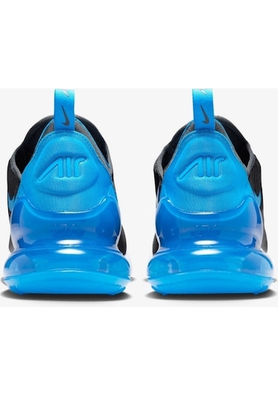 Nike Air Max 270 Ah8050-028 Siyah Mavi Erkek Sneaker Dar Kalıp Siyah - Mavi