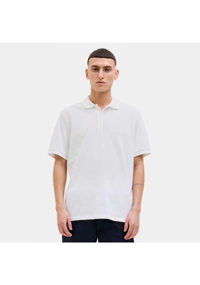 Jack & Jones Jjkane Polo Ss Erkek T-shirt-32815 Beyaz