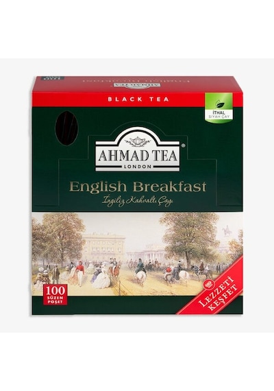 2 Paket English Breakfast Bardak Poşet Çay 100 Lü 200 G Ve Oda Kokusu