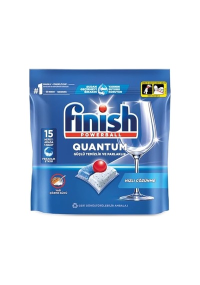 Quantum 15 Tablet Bulaşık Makinesi Deterjanı