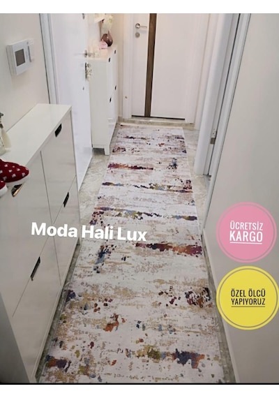 Bodrum Kaymaz Tabanlı Makinede Yıkanabilir Halı Kilim Yolluk