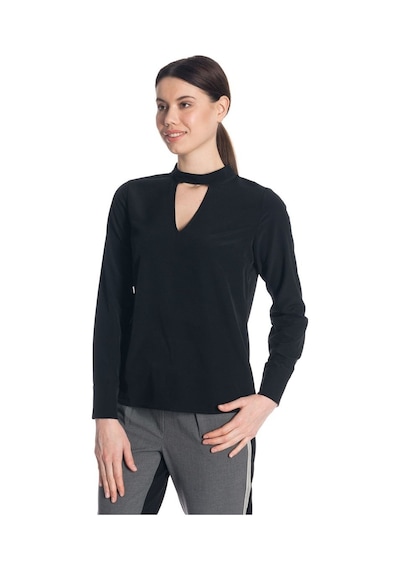 Bulalgiy Kadın Siyah Feminen Bluz - Bga033453 Siyah