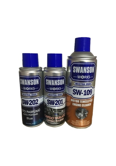 Swanson Works Torpido Oto Parfüm Motor Temizleyici