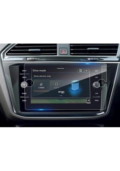 Volkswagen Taigo 8 İnç Multimedya Ekran Koruyucu Şeffaf