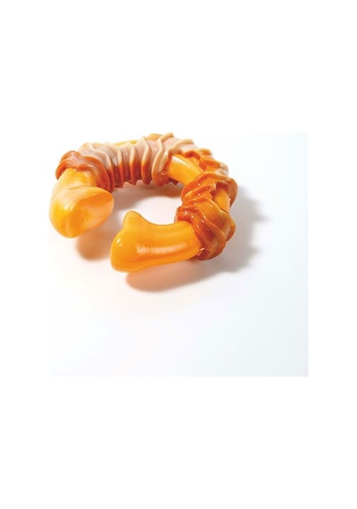 M-pets Carnivore Ring Bone Pastırma Aromalı Kemik Köpek Oyuncağı Small 10,8x9,7x3,6 Cm 244-50121.01