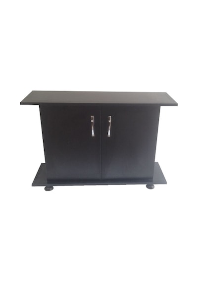 Kanki Pet Mdf Akvaryum Düz Sehpa Siyah 80 CM