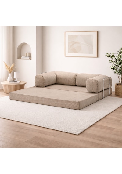 Nestime 200x100 Comfortnest Kanepe / Aktivite Koltuğu / Yatak 50 Dns Dayanıklı Orta Sert Sünger, Çıkarılabilir Kılıf, Pati Dostu Fitilli Kadife Kumaş Bej Nestime 200x100 Comfortnest Kanepe / Aktivite Koltuğu / Yatak 50 Dns Dayanıklı Orta Sert Sünger, Çıkarılabilir Kılıf, Pati Dostu Fitilli Kadife Kumaş Bej