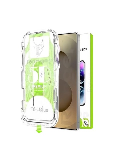 Galaxy S25 Ultra İçin Kolay Kurulum Ekran Koruyucu Otomatik Toz Toplayan Hava Kabarcığı Bırakmayan Dokunmatiği Ve Görüntü Kalitesini Etkilemeyen Ekranı Tam Kaplayan Cam Koruyucu