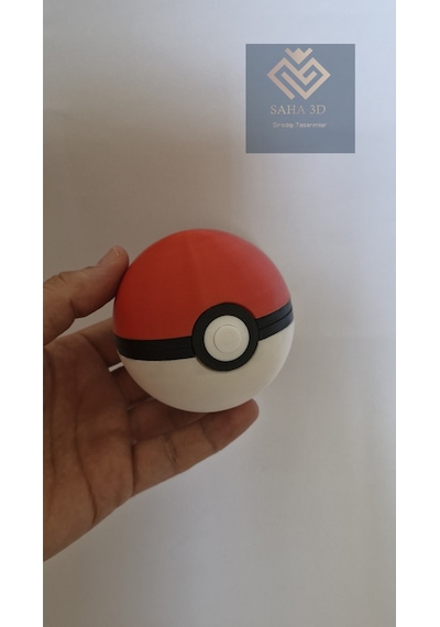 Pokemon Mıknatıslı Poke Topu Pikachu Hediyeli