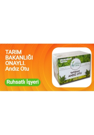 Andız Otu Macunu Akhisar, Yapışkan, Hakiki Doğal