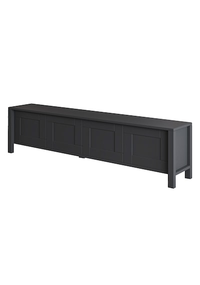 Vachel 4 Kapaklı Modern Tv Sehpası Antrasit