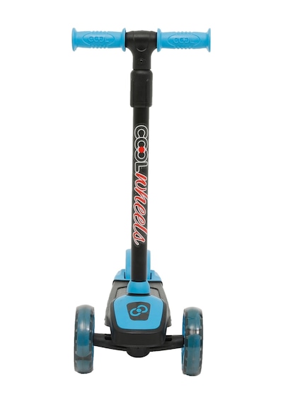 Cool Wheels Twist Led Işıklı 3 Tekerlekli Yükseklik Ayarlı Scooter - Mavi Mavi