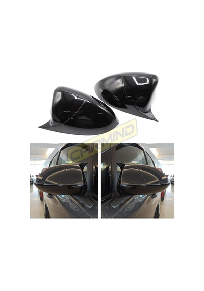 Opel Corsa D Batman Yarasa Ayna Kapağı Piano Black 2006-2014