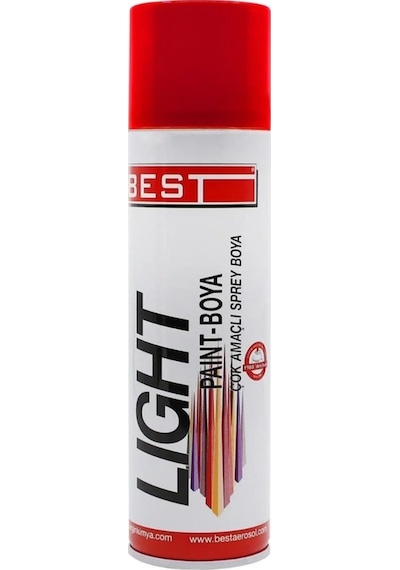Light Sprey Boya 250 Ml Kırmızı