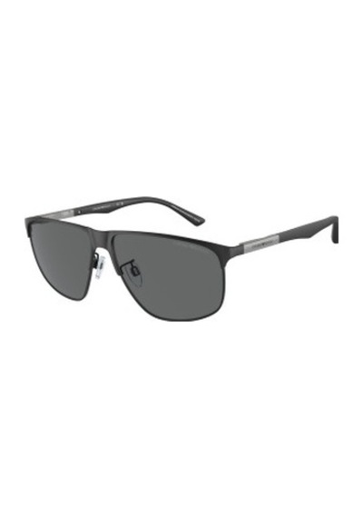 Emporio Armani 2094 300187 Erkek Güneş Gözlüğü Siyah - Gümüş