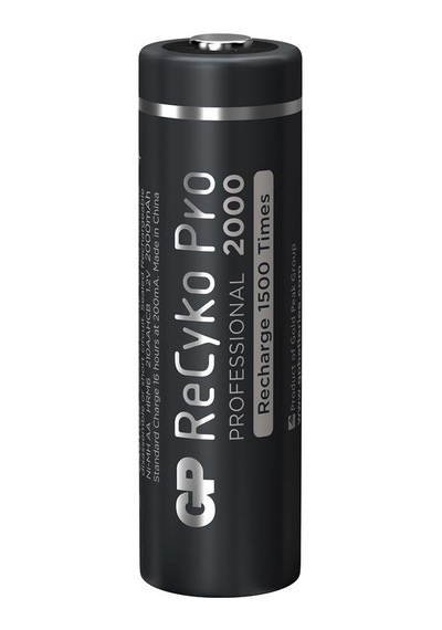 Gp Aa 2100 Mah Şarjlı Kalem Pil 4'lü Paket Recyko Pro Gp210aahcbem-2gb4