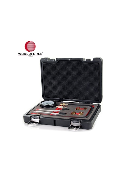 Worldforce Profesyonel Kompresyon Test Kiti 0-20 Bar Benzinli-Lpg