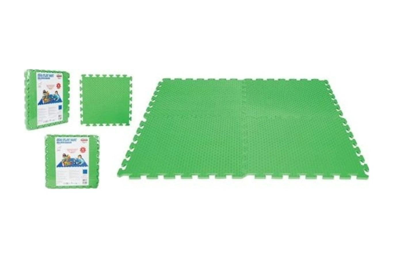 Toys 50x50 10mm Eva Dış Zemin Karosu Puzzle Yapboz Yer Matı Çocuk Oyun Karosu 05-343