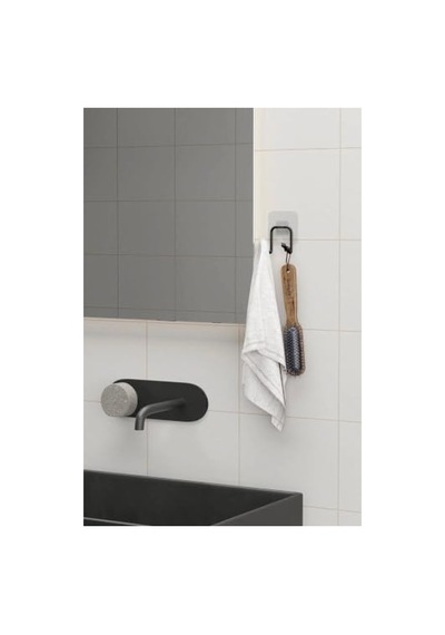 İki Adet Yapışkanlı Metal Kancalı Duvar Askısı, Mutfak Ve Banyo Kullanımı İçin 12 Izgara