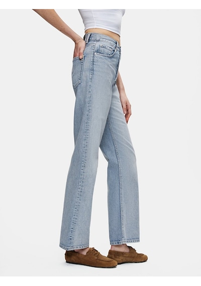 Ltb Vanetta Düz Paça Yüksek Bel Jean Pantolon 010095176316114 55910 Karışık Çok Renkli