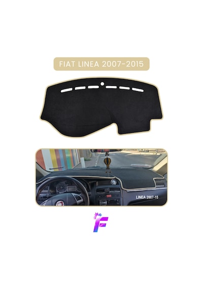 Fıat Linea 2007-2015 Torpido Örtüsü Güneşten, Isıdan, Çatlamadan Korur Oto Aksesuar Tb31 Torpido Halısı