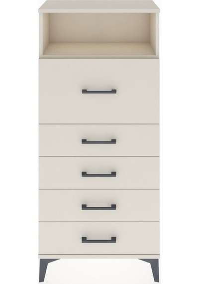 Hyperion Dolap Tek Raflı 5 Çekmeceli 60x44x134 Aytaşı-aytaşı Aytaşı