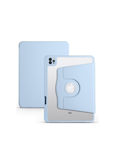 Apple Uyumlu iPad 10.9 2022 10.nesil Kılıf Termik Kalem Bölmeli Dönebilen Standlı Kılıf