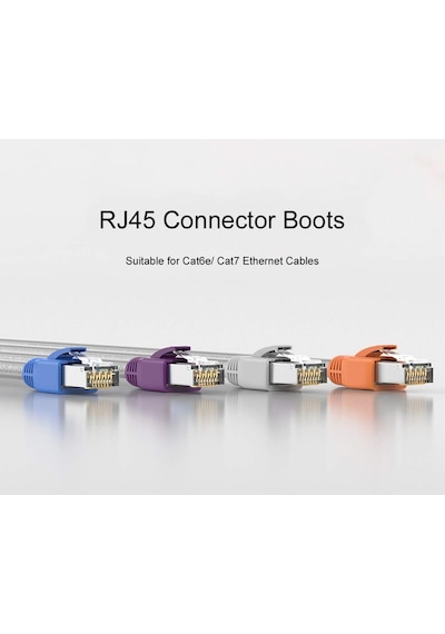 Primex Px-Cat7100 Cat7 Rj45 Koruma Kılıfı Cat7 Cover Gri 100 Adet