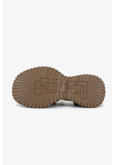 Valmenti Kadın Hakiki Deri Taupe Düz Sandalet 1141 842 Bn Sndlt Y26 Taupe Suede Vizon