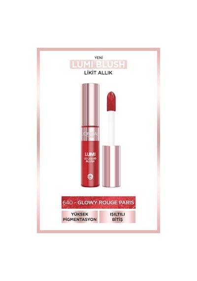 Lumi Blush Likit Allık - 640 Glowy Rouge Paris 30188563-10643 Diğer