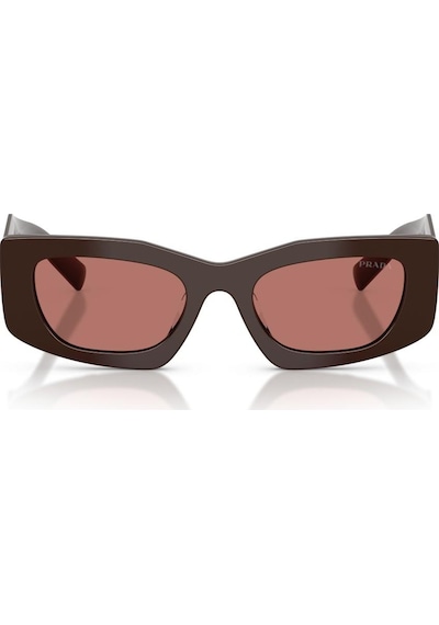 Spr D03-d 27ı 80w 51-20-145 Prada Cat Eye Kadın Güneş Gözlüğü Kırmızı