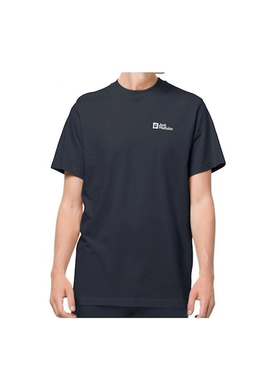 Jack Wolfskin Essential T M Erkek T-shirt Siyah SİYAH
