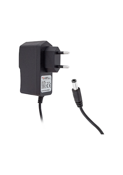 Powermaster Pm-8118 12 Volt - 1 Amper 5.5 2.5 Mm Uçlu Plastik Kasa Priz Tipi Adaptör