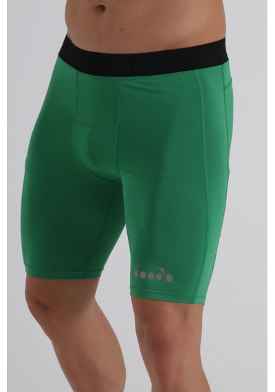 Diadora Flatron Pro Kısa Şort Altı Tayt Yeşil
