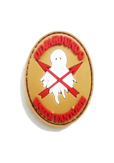 Single Sword Plastik Hayalet Patch Cırtlı Yama Hobi Ürünü Takım Ruhu
